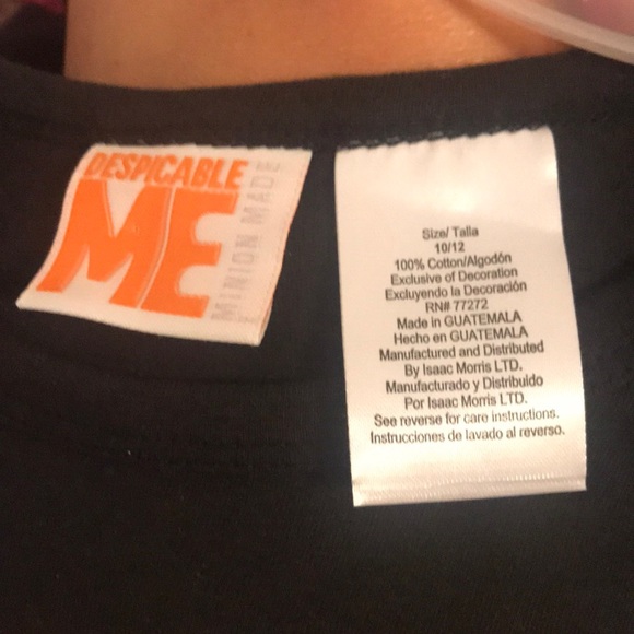 NWT DESPICABLE ME T-shirt - Picture 4 of 4